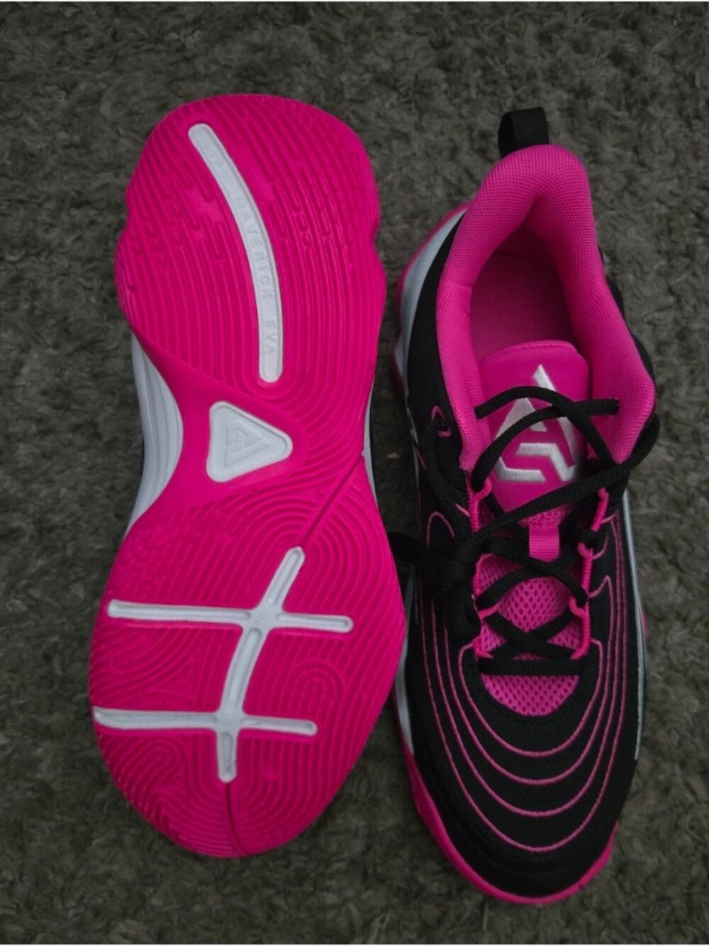 Giannis Immortality 4 GS 6Y Pink And Black Basketball Sneakers New 1026 - Picture 4 of 8